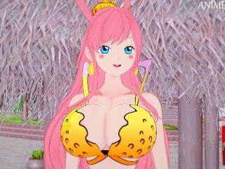 ONE PIECE GIANT MERMAID PRINCESS SHIRAHOSHI ANIME HENTAI 3D UNCENSORED