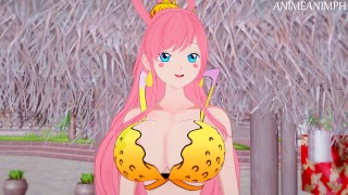 ONE PIECE PRINCESSE SIRENE GEANTE SHIRAHOSHI ANIME HENTAI 3D NON CENSURÉ