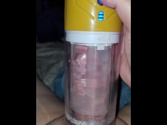 Automatic cock sucker.  LOUD MOAN AND CUM AT END.