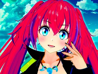 Baiser Milim Nava De that Time I got Reincarnated as a Slime Jusqu'à Ejac Interne - Anime Hentai 3d