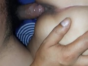 Preview 5 of my girlfriend's cousin wants to fuck doggy in the ass but she doesn't go in