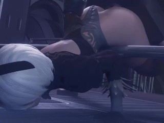 2B gives 9S a Reward