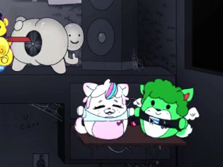 hentai game, fnaf bonnie, cartoon, fnaf foxy