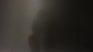Teen couple fuck in shower after college party
