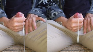 Horký Chlap Přichází Nadržený Z Práce, Nemůžu Se Dočkat, Až Cum Onanování S Kalhotami A Oblečením, Sténání