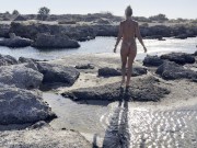 Preview 5 of Naked Habibi on the beach / Gola Habibi na plazi