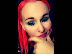 Goddess laughs and humiliates your TINY DICK - SPH