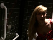 Preview 3 of Anal And Blowjob Into Public Restaurant Toilet With A Client