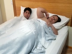 Stepson sharing bed stepmon for trip - Screenshot 5 of 16 - Mom Latina