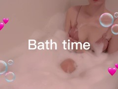 Bath time💕 Look at my sexy body🫣