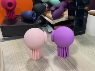 Tracy Hondenseks Toy, Cute Octopus Dansen Samen!! HAHAHA