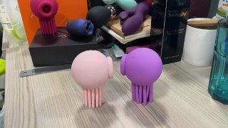 Tracyの犬のセックスToy、Cuteタコが一緒に踊っています!笑