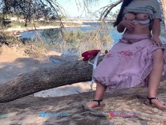 Holidays video teaser Public flashing ALMOST CAUGHT PEEING!!