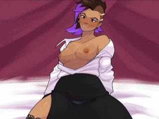 Academy 34 Overwatch - Part 52 Anal WithSombra By_HentaiSexScenes