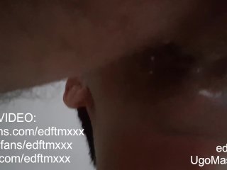 sloppy wet close-up ftm pussy licking