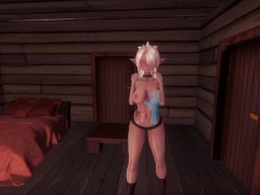 Facesitting and Titty Fucking a Hot Anime Dark Elf - Screenshot 1 of 16 - Facesitting