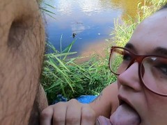 Video Blowjob Diaries Vol 36. Smokes a blunt while sucking my dick by the river. 