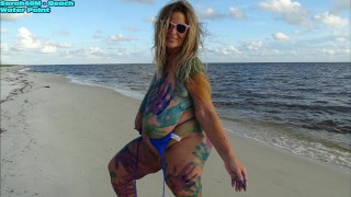 Free Promotional Outtakes With Beach Water Paint