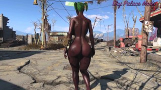 Fallout 4 Personaje va a dar un paseo