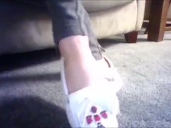 White Moccasins Frieda Ann Foot Fetish - Screenshot 1 of 16 - Feet