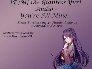 FOUND ON GUMROAD - 18+ DDLC Giantess Audio Ft Yuri!