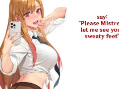 Caught in Marin's and Kaguya's project Hentai Joi (Femdom/Humiliation Hard Feet)