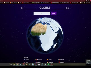 web game, globle, browser game, playing