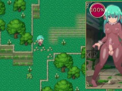Video Mage Kanades Futanari Dungeon Quest gameplay and dating with furry bunnies
