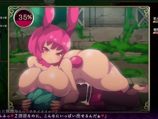 Mage Kanades Futanari Dungeon Quest Gameplay En Daten Met Harige Konijnen