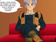 Preview 3 of Trunks Fucking Chi-Chi his friend's hot mom - DBZ parody