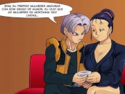 Preview 5 of Trunks Fucking Chi-Chi his friend's hot mom - DBZ parody