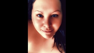 Slutty BBW Milf with Perfect Tits Fucks her Hairy Pussy with Toy on Snap 