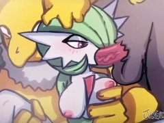 pokemon Gardevoir and two other guys - Screenshot 7 of 16 - Dp