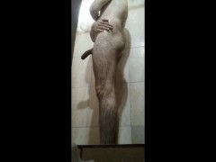 Man is  on while bathing - Screenshot 2 of 16 - Male