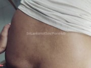 Preview 4 of ගෙදර වැඩට ගත්ත සුකුමාලී Sri Lanka Big Ass servant enjoys hardcore sex While Wife Not Home