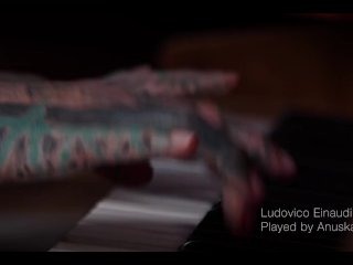 Anuskatzz first music video By: Bokov.de cinematic piano play Erotic, tattoo, ink, SFW, model, dance