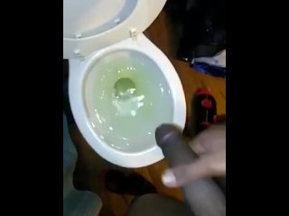 Cortex Da SexBeast Pees Then Masturbate Until Drop Cumload Before Showering