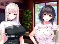 【エロゲー Role player:とろろ姉妹の粘膜ポトレ（体験版）動画5】魔法○女装のふたりがエロ可愛すぎる！ おっぱいは最高！ （爆乳コスプレイヤー抜きゲー ぐりぐちゃLIVE！実況動画）