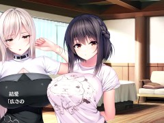【エロゲー Role player:とろろ姉妹の粘膜ポトレ（体験版）動画5】魔法○女装のふたりがエロ可愛すぎる！ おっぱいは最高！ （爆乳コスプレイヤー抜きゲー ぐりぐちゃLIVE！実況動画） - Screenshot 9 of 16 - Hentai Cosplayer