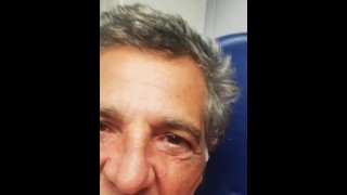 He Begins To Masturbate On The Train