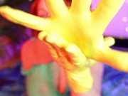 Preview 3 of ASMR ripping latex rubber gloves