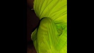 Guy Moans Loudly Pees And Cum Has No Hands In His Pants