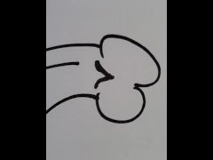 I drew my dream cock and I am not ashamed of it - autototo not touch