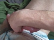 Preview 4 of Preview of a balls slapping self-facefuck : full vid on onlyfans