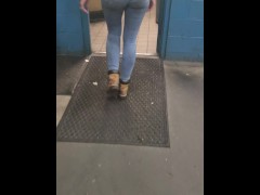 Video public stall at work bathroom pawg worker fucked doggy