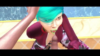 Küssen und schminken