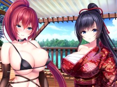 【エロゲー Role player:とろろ姉妹の粘膜ポトレ(体験版)動画6】コスプレ一挙お披露目！着物,女剣士,獣人,シスター,怪盗,エルフ,吸血鬼お嬢様(爆乳レイヤー 抜きゲー ぐりぐちゃLIVE! - Screenshot 1 of 16 - Hentai Anime