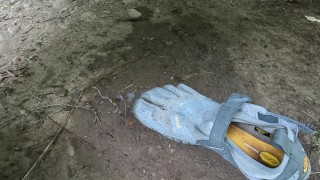 Vibram Fivefingers Coated in Cum
