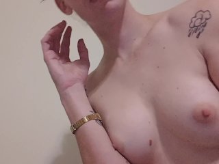 Big natural tits transgender babe