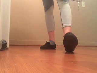 foot fetish, solo female, exclusive, flats shoeplay